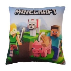 Minecraft Kussen - Dubbelzijdige print