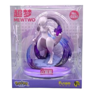 Pokemon Twinkmont Mewtwo Figure 10cm - Funism boxed