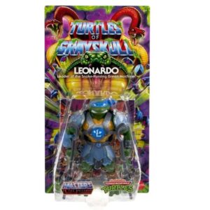 Alternative view of MOTU x TMNT: Turtles of Grayskull Action Figure Leonardo 14 cm