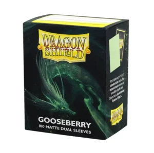 Dragon Shield Sleeves Dual Matte Gooseberry (100 Stuks) - Groen