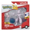 Pokémon Figure 2-Pack Mewtwo 10 cm & Mew 5 cm