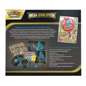 achterkant elite trainer box Mega evolution