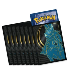 lucario sleeves mega evolution etb