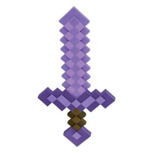 Minecraft Plastic Replica Enchanted Sword Disguise