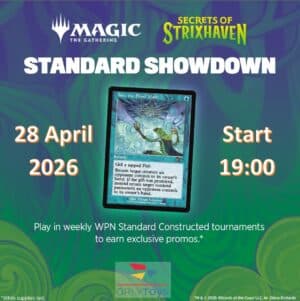 Inschrijving Magic The Gathering Standard Showdown Secrets of Strixhaven