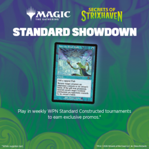 Inschrijving Magic The Gathering Standard Showdown Secrets of Strixhaven