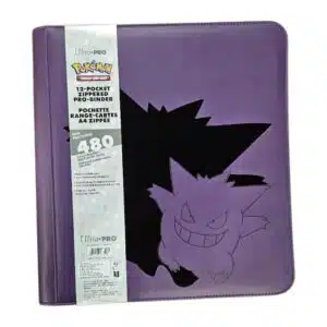 Ultra Pro 12 Pocket Elite Series Gengar Zippered Pro Binder  verzamelmap