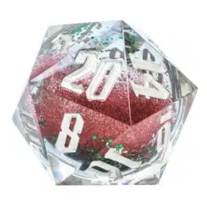 Alternative view of Sirius Dice Snowglobe D20 (54MM) - D20 Dobbelsteen