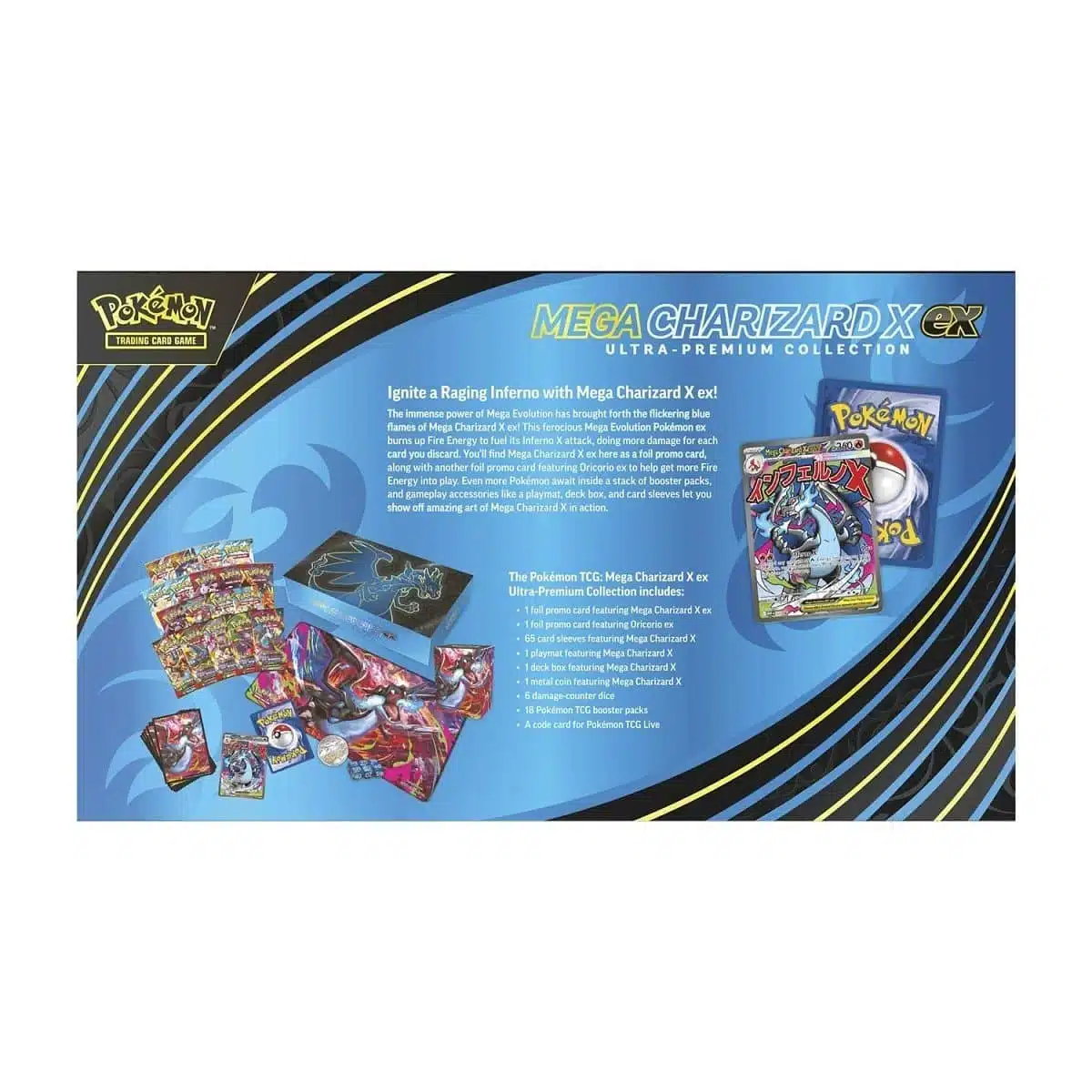 Pokemon Mega Charizard X EX Ultra Premium Collection - Afbeelding 4