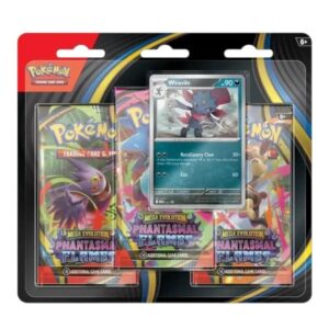Pokemon Phantasmal Flames 3 Pack Blister Weavile