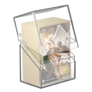 Alternative view of Ultimate Guard Boulder 60+ - Clear Deckbox