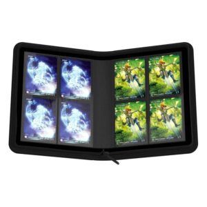 Alternative view of Ultimate Guard Zipfolio 160 8-Pocket Xenoskin Zwart