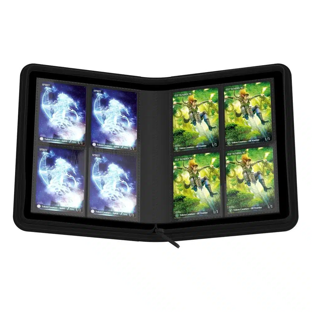 Ultimate Guard Zipfolio 160 8-Pocket Xenoskin Zwart - Afbeelding 2