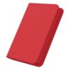 Ultimate Guard Zipfolio 160 8-Pocket Xenoskin Rood