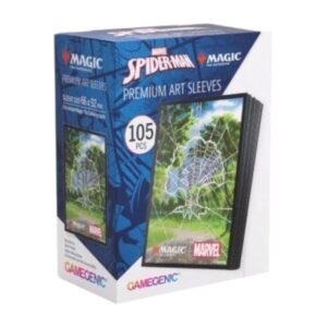 Gamegenic - Magic: The Gathering | Marvel's Spider-Man Premium Art Sleeves - Spider-Man Forest