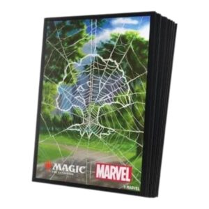 Alternative view of Gamegenic - Magic: The Gathering | Marvel's Spider-Man Premium Art Sleeves - Spider-Man Forest