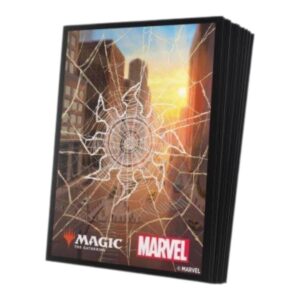 Alternative view of Gamegenic - Magic: The Gathering | Marvel's Spider-Man Premium Art Sleeves - Spider-Man Plains