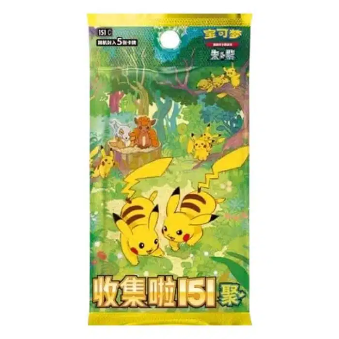 Pokémon 151 Series 4 Booster Pack - Chinese
