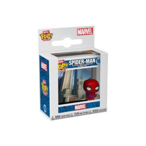 Alternative view of Spider-Man Bitty POP! Deluxe Figure Spider-Man(Cityscape)