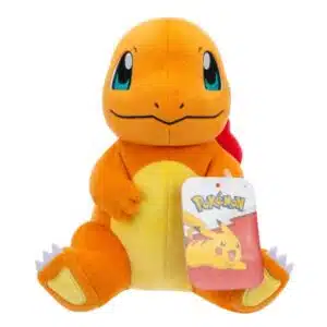 Pokemon Pluche Charmander 20cm  Mooie zachte Charmander knuffel van het merk Jazwares. Deze knuffel is officieel gelicenseerd door Pokemon. Merk Jazwares Formaat circa 20cm Pokemon merchandise
