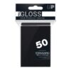Ultra Pro Gloss Standard Sleeves - Black (50 Sleeves)