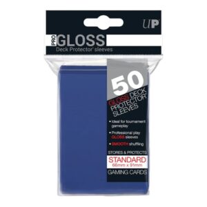 Ultra Pro Gloss Standard Sleeves - Blue