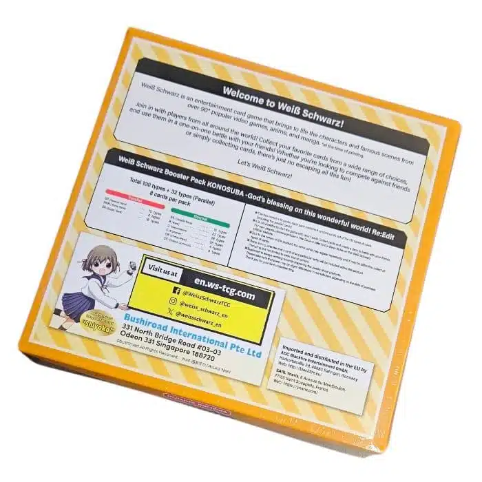 Weiß Schwarz - KONOSUBA! God’s Blessing on this Wonderful World! Boosterbox - Afbeelding 2