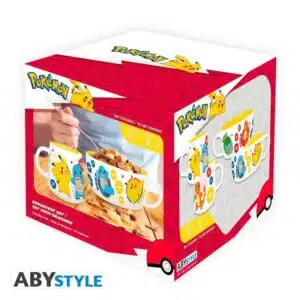 Pokemon Ontbijt Set Mok + Schaal - Pikachu & Kanto Starters
