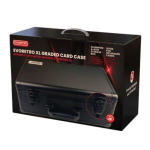 Evoretro Graded Card Koffer Zwart XL (aluminium)