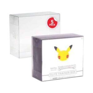 PET Protectors 5-pack voor Pokémon Elite Trainer Box