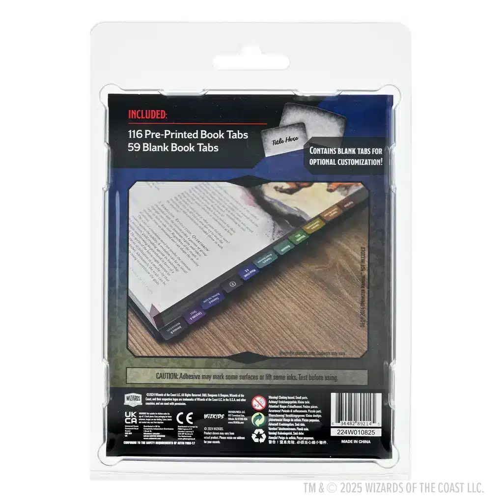 D&D Book Tabs: 2024 Monster Manual - Afbeelding 2