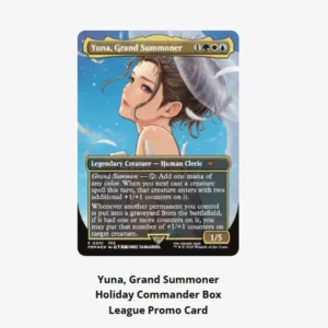 Deelname Magic: The Gathering FINAL FANTASY™ Holiday Commander Box League promokaart