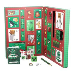 Minecraft Advent Calendar Stationery 24 Day adventcalendar