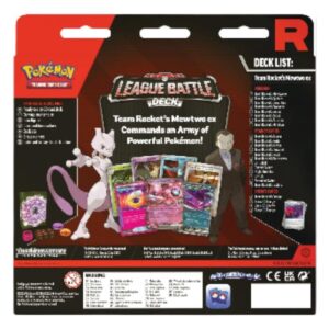 Alternative view of Pokemon: Team Rocket’s Mewtwo EX League Battle Deck