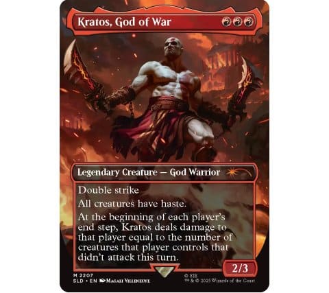 Magic The Gathering MTG - Secret Lair x God of War: Greek