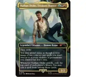 Alternative view of Magic The Gathering MTG - Secret Lair x Playstation Uncharted