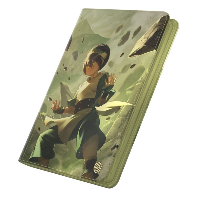 Ultimate Guard Zipfolio 360 Xenoskin – Raccoglitore Per Carte Magic: The Gathering E Avatar, Con Cerniera, 360 Tasche Nere