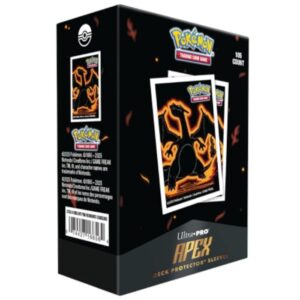 Pokemon Sleeves APEX Neon Kanto Charizard (105)
