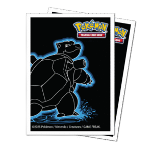 Alternative view of Pokemon Sleeves APEX Neon Kanto Blastoise (105)