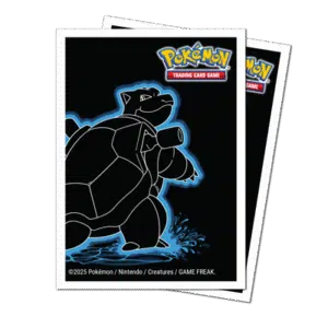 Alternative view of Pokemon Sleeves APEX Neon Kanto Blastoise (105)