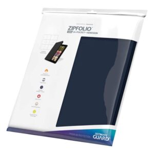 Alternative view of Ultimate Guard Zipfolio 480 24-Pocket Xenoskin - Blauw
