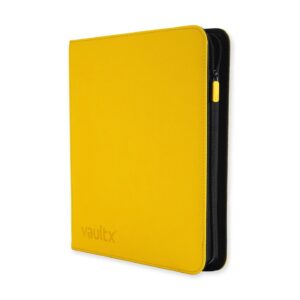 Alternative view of Vault X 12-Pocket Exo-Tec® Zip Binder Geel