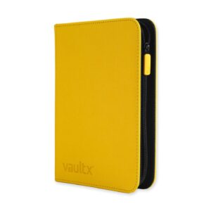 Alternative view of Vault X 4-Pocket Exo-Tec® Zip Binder Sunrise Yellow