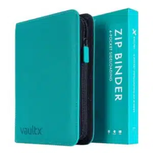 Vault X 4-Pocket Exo-Tec® Zip Binder Ocean Blue - Afbeelding 5