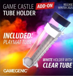 Alternative view of Gamegenic Game Castle Tube Holder White