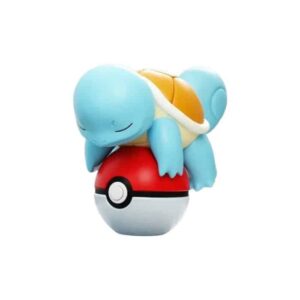 Pokémon Squirtle + glow-in-the-dark Poké Ball figure
