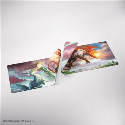 Gamegenic - Magic: The Gathering | Lorwyn Eclipsed Double-sided Playmat - Eirdu, Carrier of Dawn/Isi