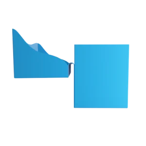 Gamegenic Double Deck Holder 200+ XL Blauwe box