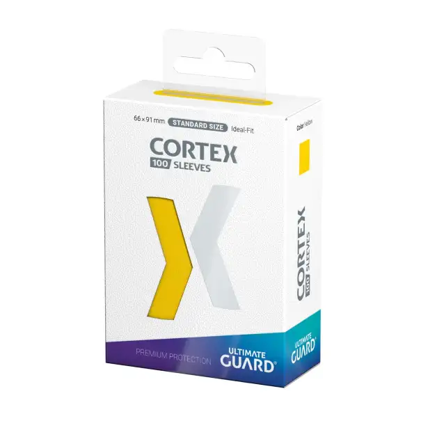 Cortex Sleeves Standard Size (100) - Yellow