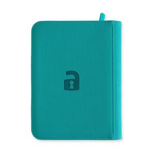 Vault X 4-Pocket Exo-Teal Zip Binder
